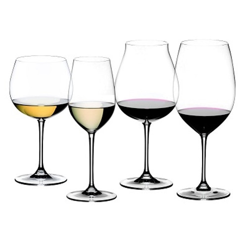 Riedel 4-Piece Veritas Tasting Set, Clear - Trademark Retail
